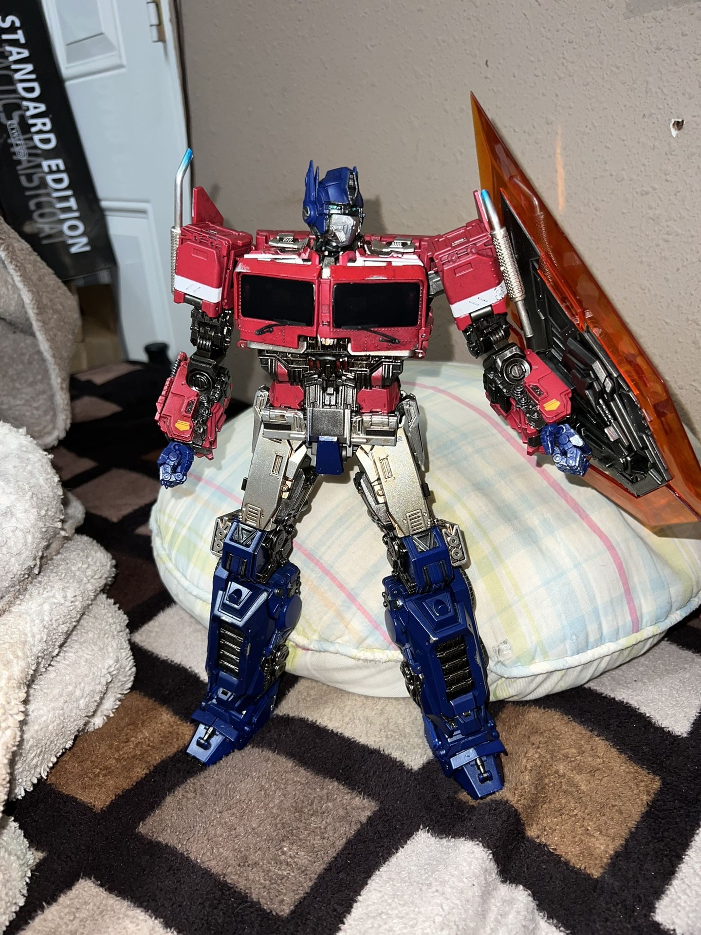 Toy world Freedom leader Optimus Prime