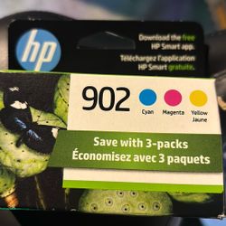 HP 902 Ink Cartridges  3combo pack