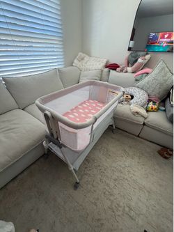 ANGELBLISS Baby Bassinet Bedside Sleeper