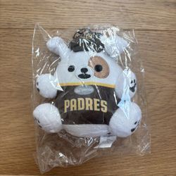 Padres Ruff Plush Keychain