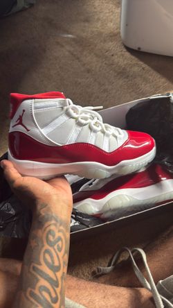 Selling 1 on 1 replica Jordan 11s cherry sz 9