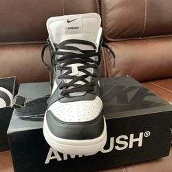 Nike x AMBUSH Dunk High Panda Black White