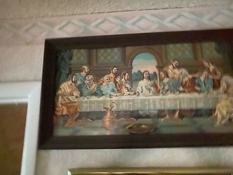 The Last Supper Framed Wall Art Print