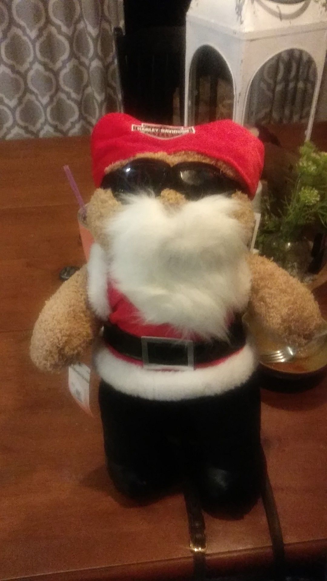 Harley-Davidson Bad Santa bear