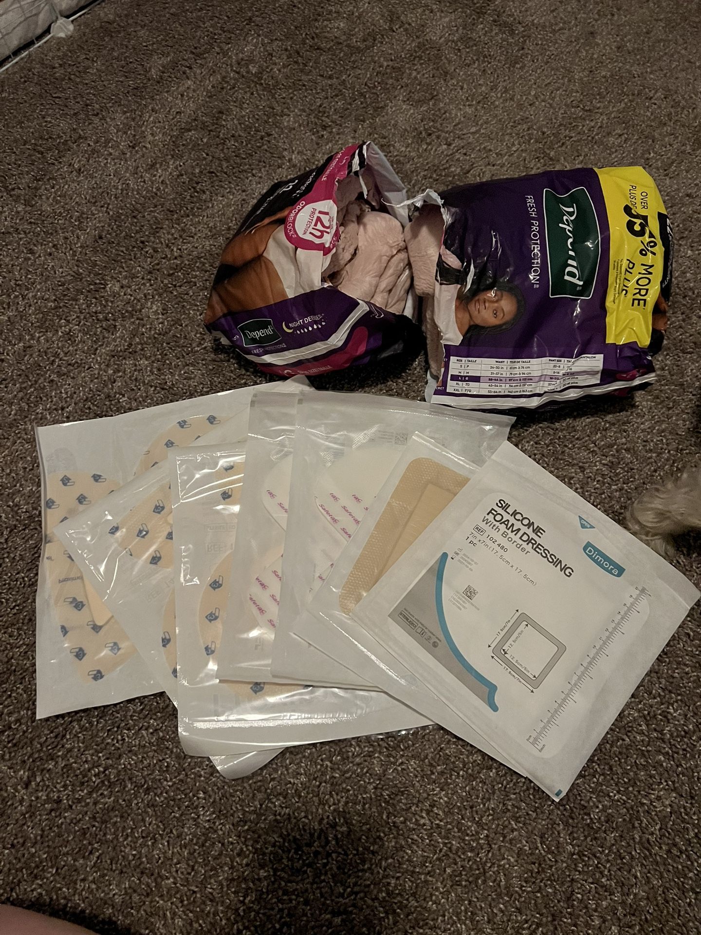 Defense underwear & Dressings 