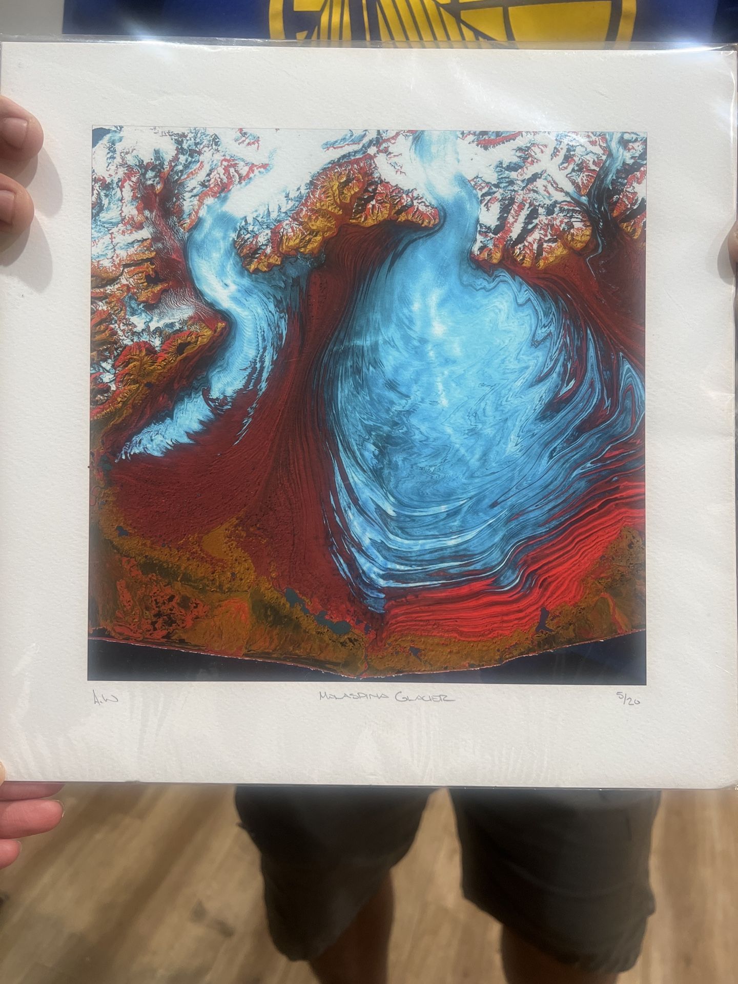 Alex von Wolff “Malaspina Glacier – Alaska” Limited Edition Fine Art Print 5/20 – Signed Photography