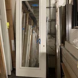 36”  wide by 96” high, Interior solid core  DOOR only 3/0 x 8/0 36” x 96”