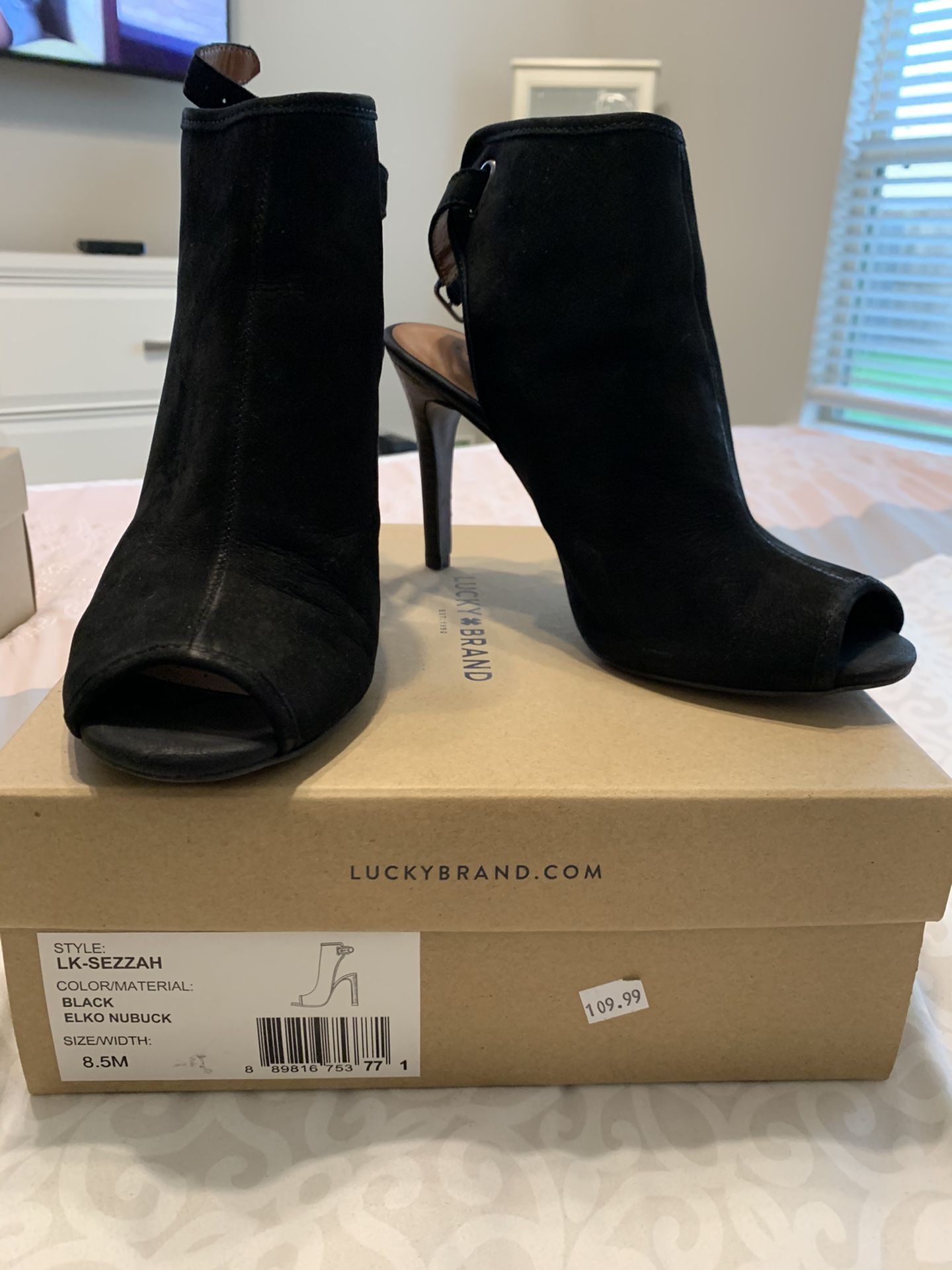 Lucky Brand -Sezzah heels ~8.5M