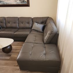 Leather Sofa