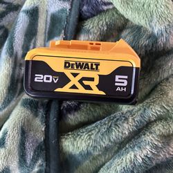 20V MAX Premium Lithium-lon 5.0Ah Battery