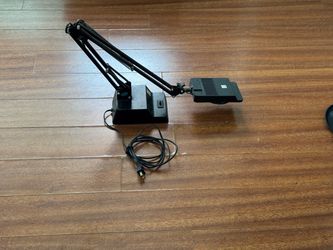 Vintage Adjustable Arm Desk Lamp_Electrix 7500X _Bulb T8 PN/439 50W_ Works Great