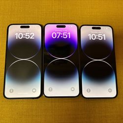 IPHONE 14 PRO MAX FACTORY UNLOCKED 128GB, 512GB