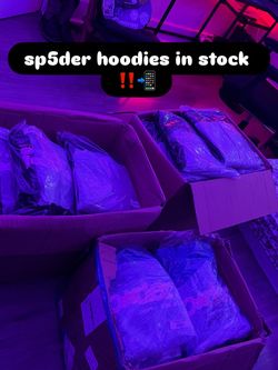 sp5der hoodies heavy weight quality