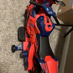 Spider-Man Toddler Motorcycle 