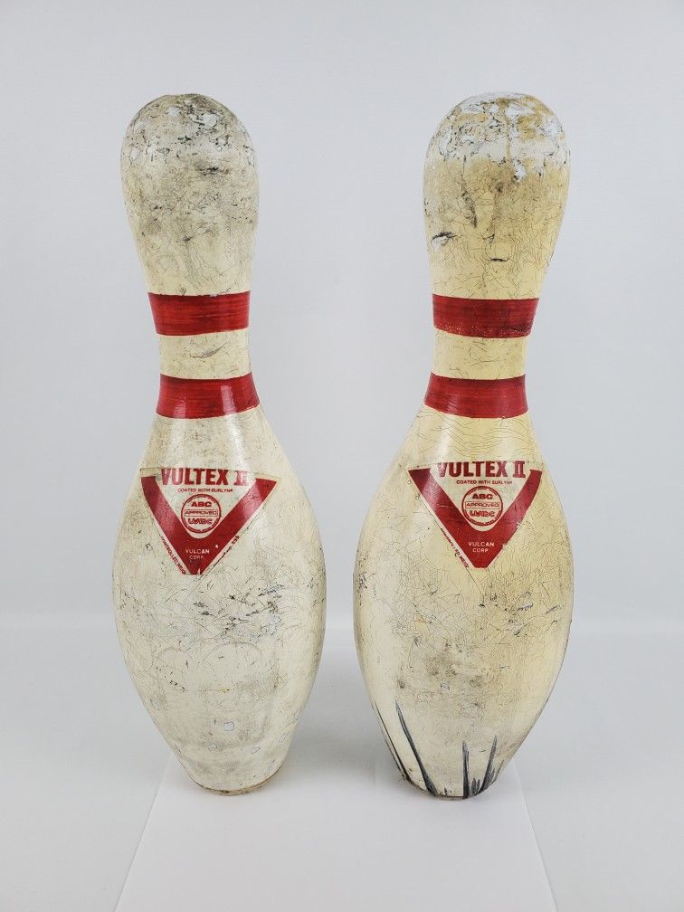 Pair Of Bowling Pins.