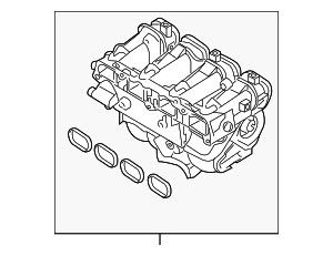 Kia 28310-2G710 Intake Manifold Assy For 11-15 Optima & Sportage 2.0 & 2.4l