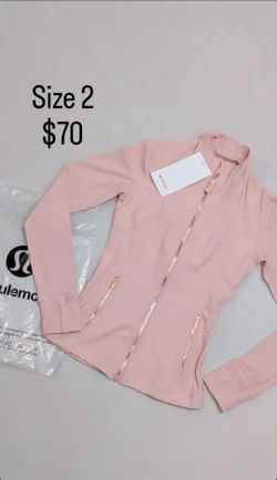 Brand new Lulu define jacket pink size 2