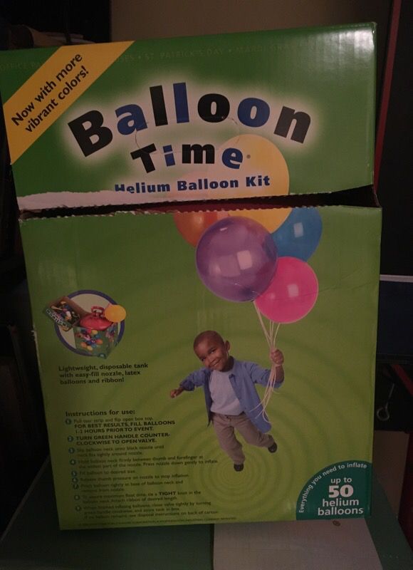 Balloon Time Helium Balloon Kit