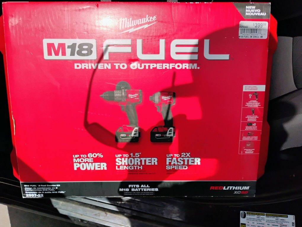Brand New Milwaukee Impact A Brushless Set The 5.0 Batteries Dual Charger And And Some Badass Drills