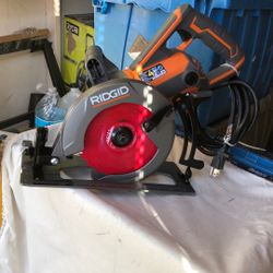 RIDGID  7  1/4” Circular Saw  120v