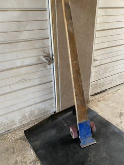 Heavy Duty Wood Pry Lever Bar Dolly