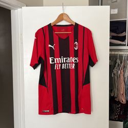 Soccer jersey Milan size XL