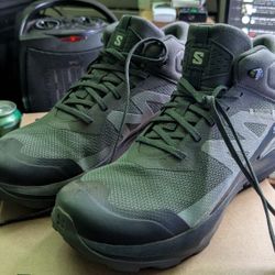 Solomon Elixir Activ Mid Gore-Tex Hiking Shoes Size 9