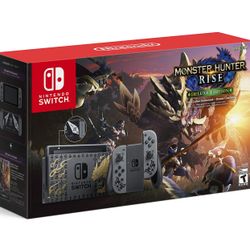 Monster Hunter Rise Nintendo Switch Bundle