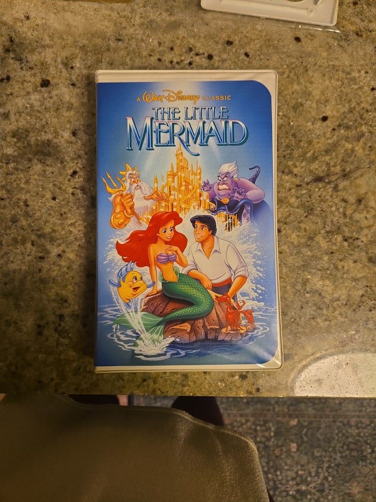 Collectable VHS The Little Mermaid Banned Movie Cover