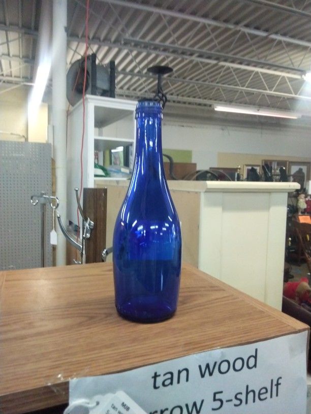 Vintage Cobalt Blue Bottle
