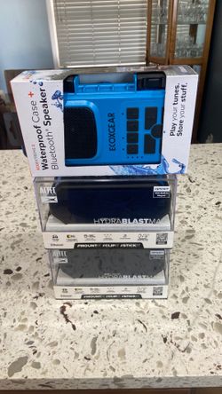 Bluetooth speaker waterproof hydrablast