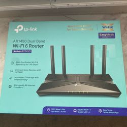 TPLINK AX1450 WI-FI 6 Router