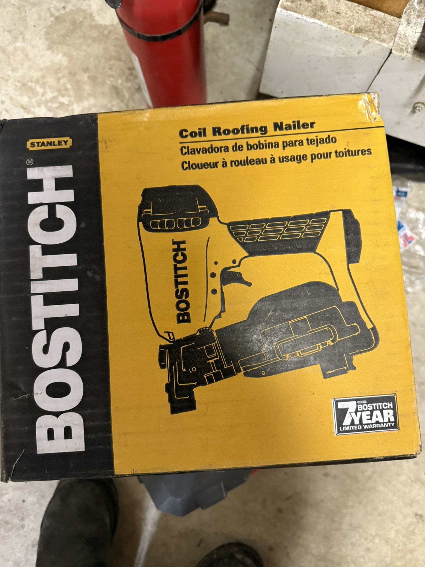 Bostitch Coil Roofing Nailer