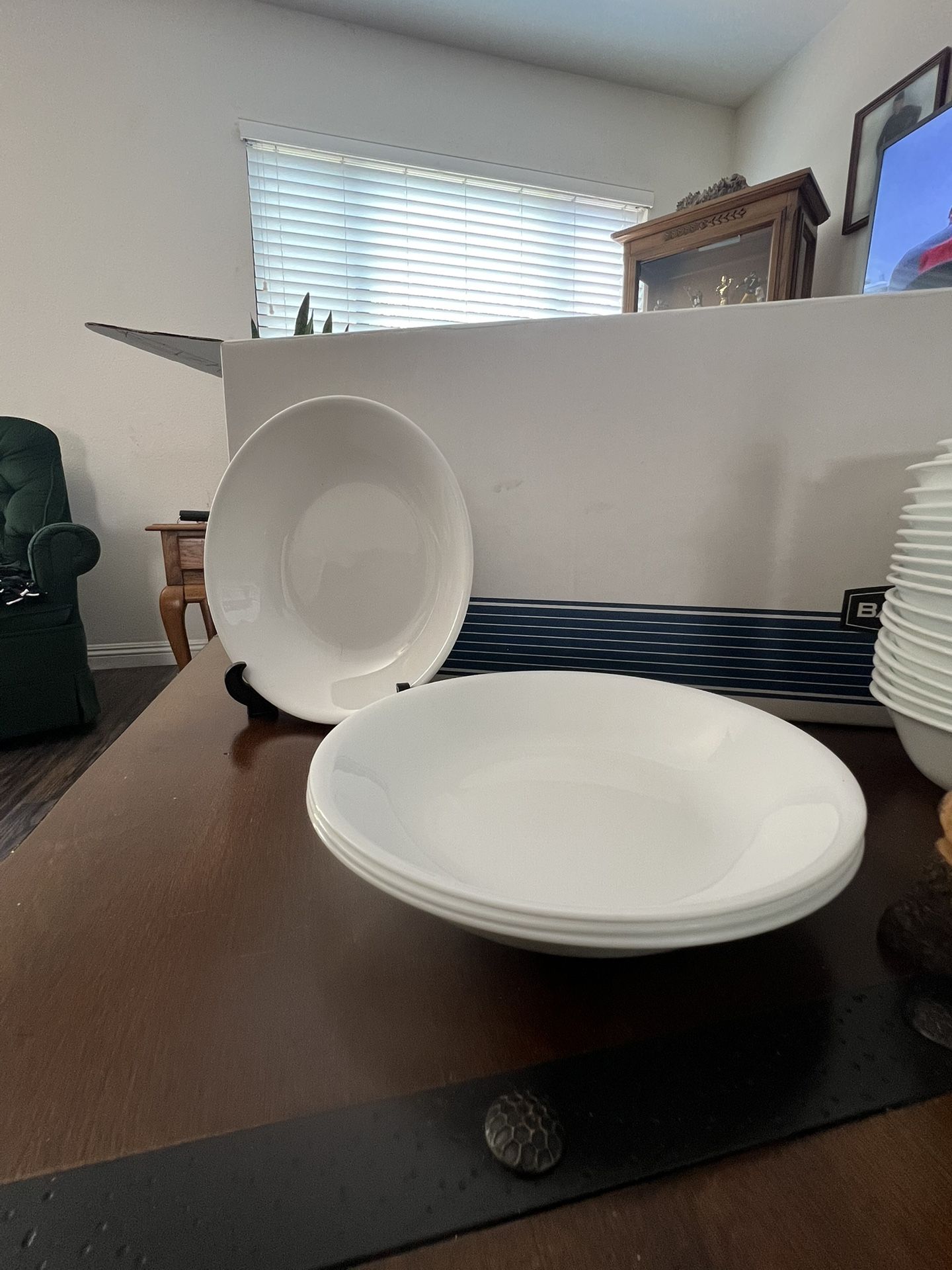 CORELLE WHITE DISHES