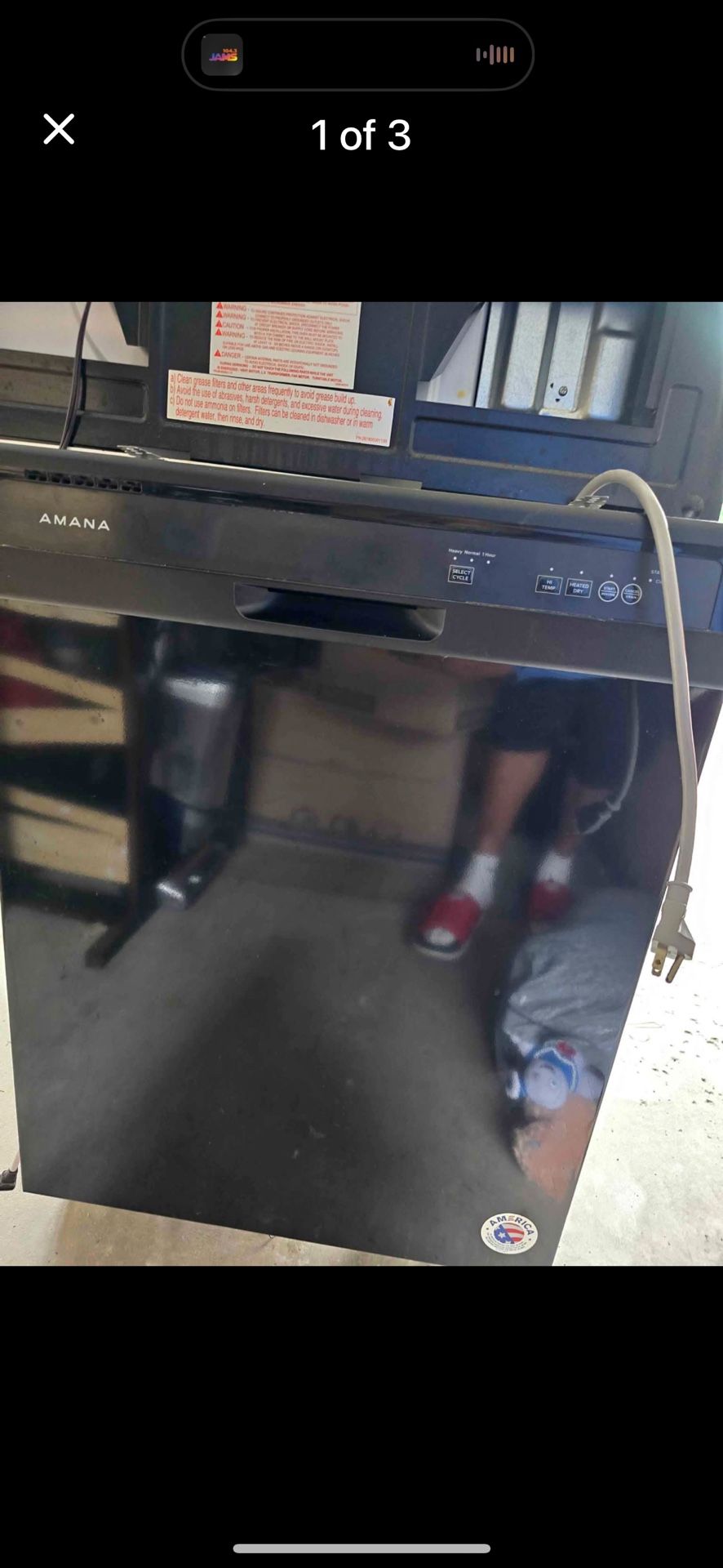 Amana Dishwasher