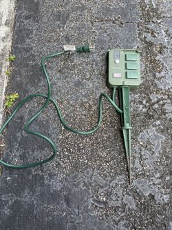 Outdoor power adapter