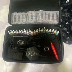 Wormhole  Tattoo Kit (everything Included With Case)