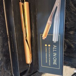 Hair Straight And Curler 