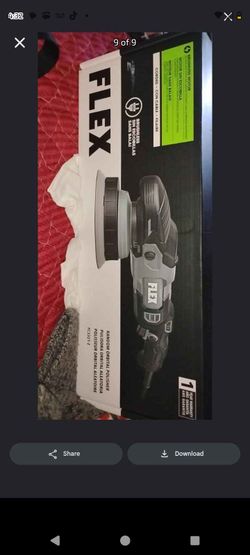 BRAND NEW FLEX 120V Brushless Random Orbital Polisher – $280 Great deal!
