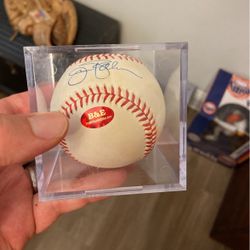 Autographed Official MLB Baseball Orioles Great Jim Palmer 