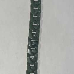 Cuban Link Jade Bracelet
