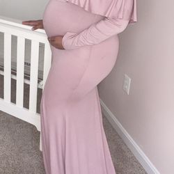 Pink Blush Maternity Dress XL, worn once