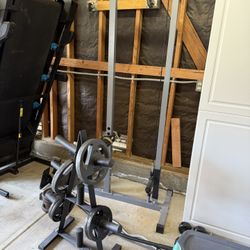 Lat Pulldown / Weight Machine + Weights - Great Condition  