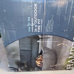 Outdoor Hampton Bay Concrete Fire Pit