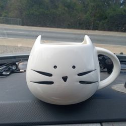 Kitty Cat Coffee Cup