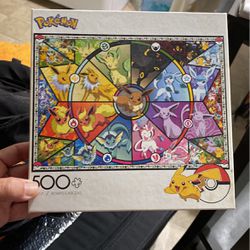 Pokémon 500 Piece Puzzle for Sale in Los Angeles, CA - OfferUp