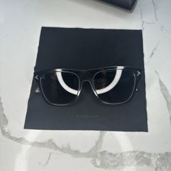 Givenchy GV 7011/S 807TD55019 150 Black Mens Sunglasses Vintage Rare Polarized