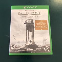Xbox One Battlefront Ultimate Edition With Valid Season Pass Code