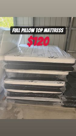 Full pillow top mattress