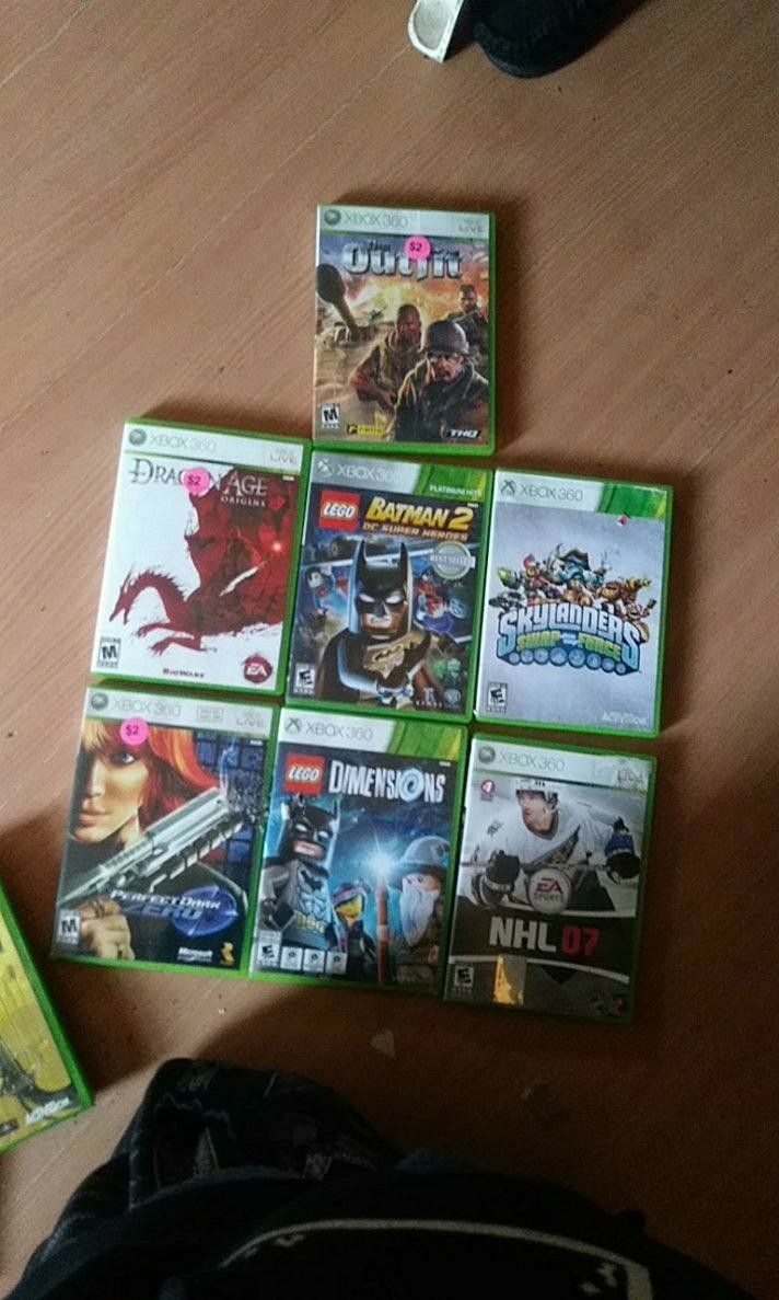 Xbox and 360 games